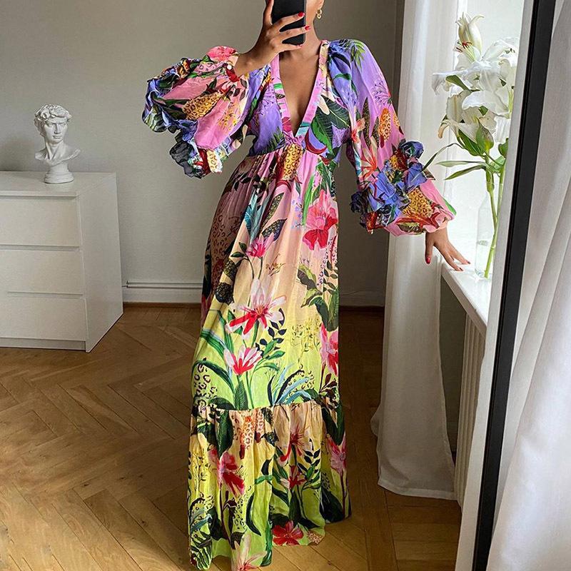Silvique | A-Line Flower Dress