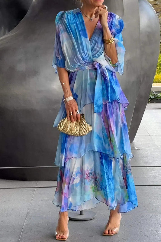 Silvique | Elegant Flowy Dress