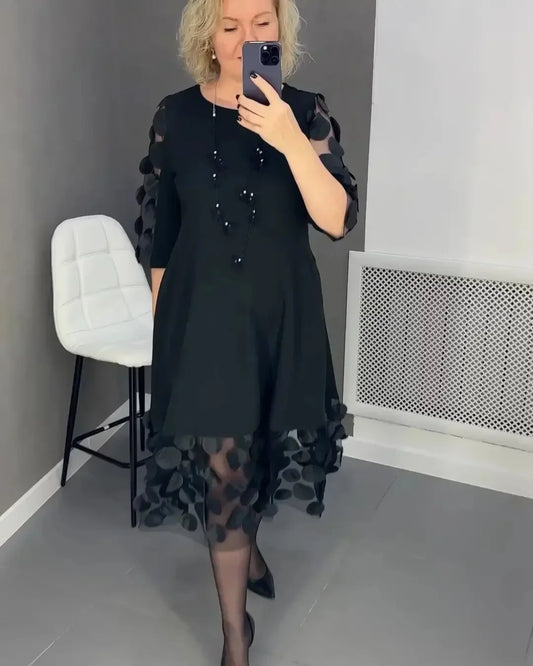 Silvique | Elegant Tummy Covering Dress
