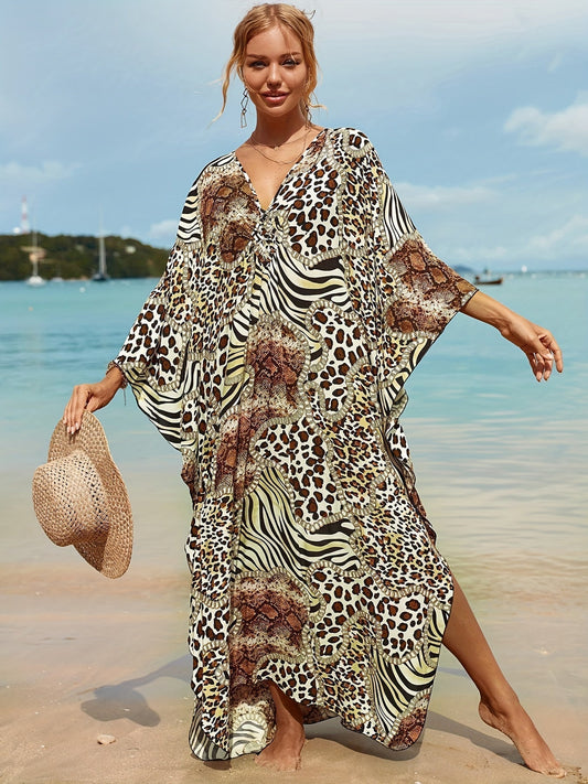 Silvique | Wild Safari Beach Dress